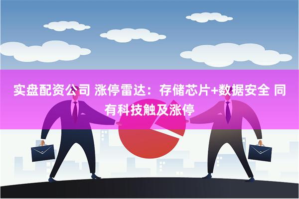 实盘配资公司 涨停雷达：存储芯片+数据安全 同有科技触及涨停